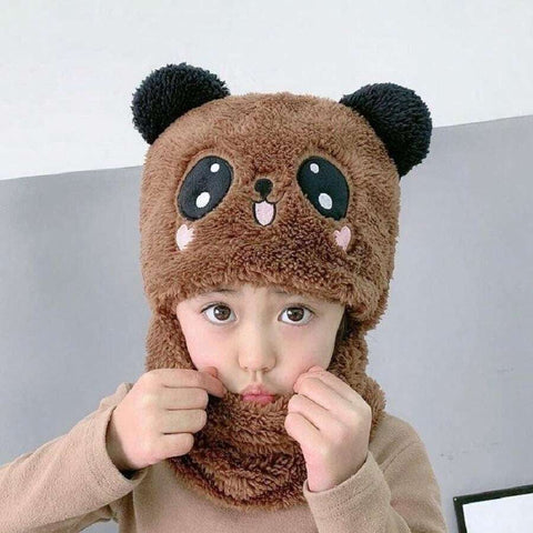 Panda KIDS WOOL CAP