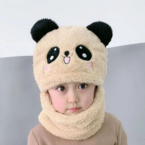 Panda KIDS WOOL CAP