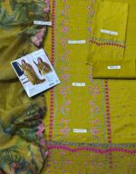 BRAND BY  KESARIYA UNSTITCH 3PC - Image 3